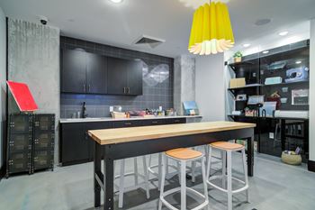 Makers space with lending library